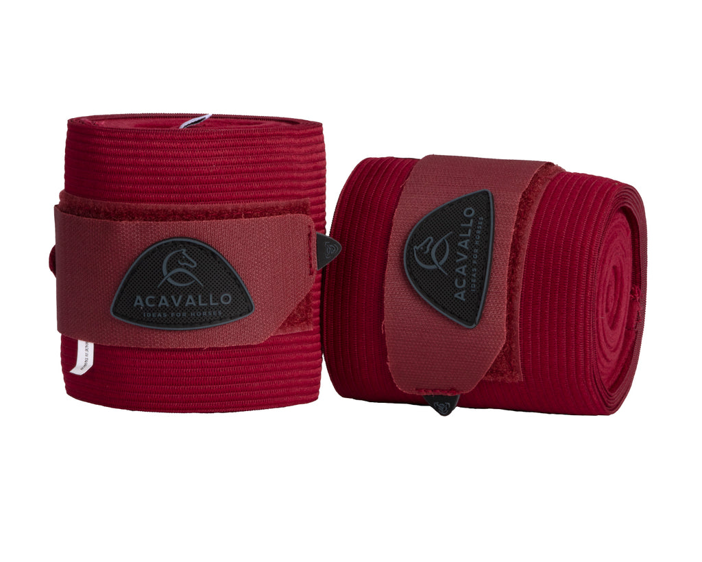 Acavallo Elastic Fleece Bandages - Set of 2