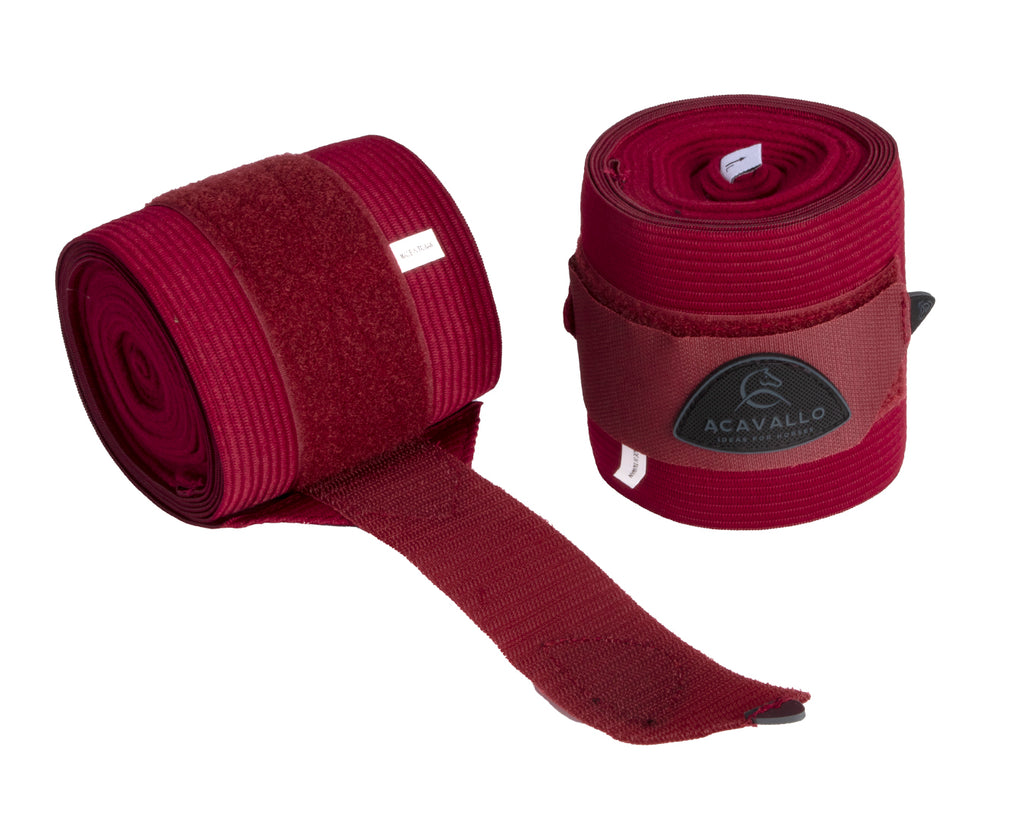 Acavallo Elastic Fleece Bandages - Set of 2