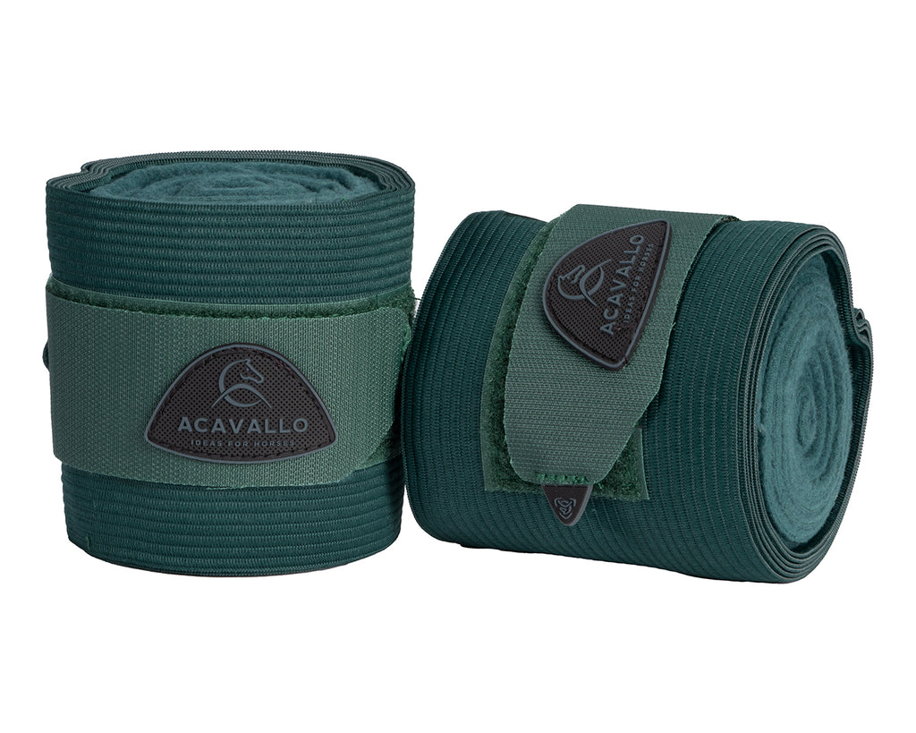 Acavallo Elastic Fleece Bandages - Set of 2