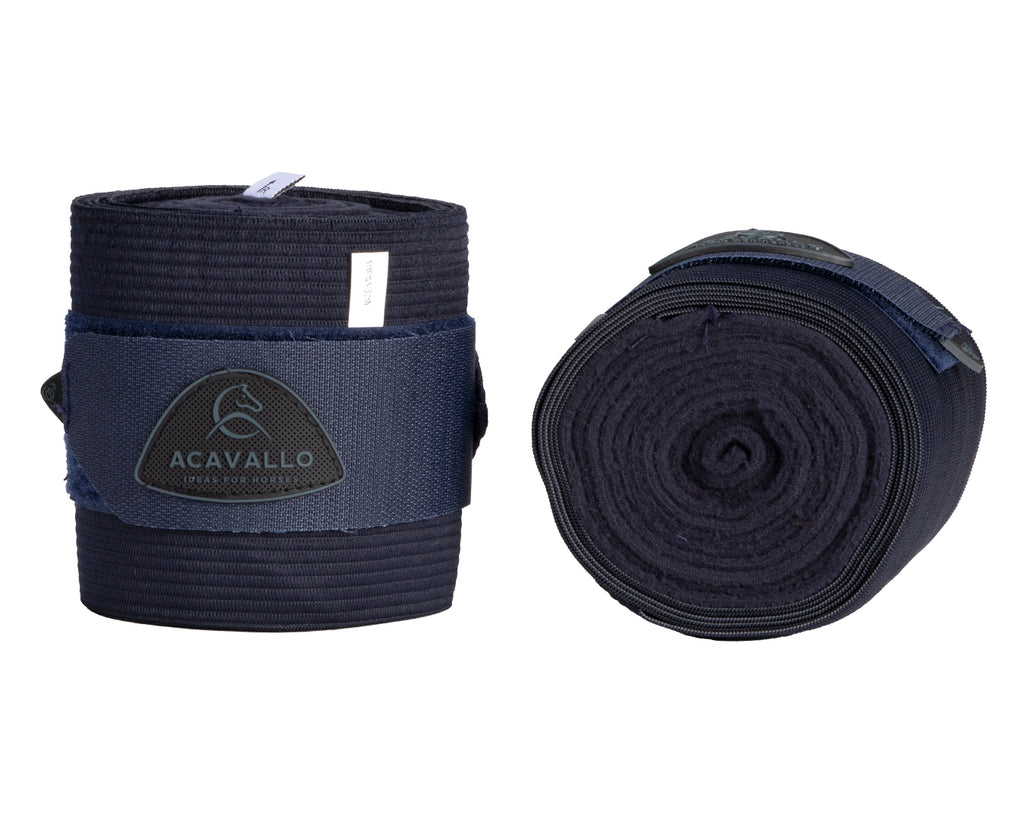 Acavallo Elastic Fleece Bandages - Set of 2