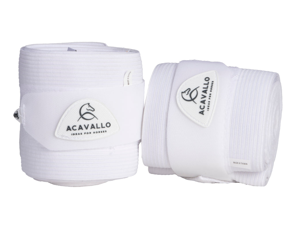 Acavallo Elastic Fleece Bandages - Set of 2