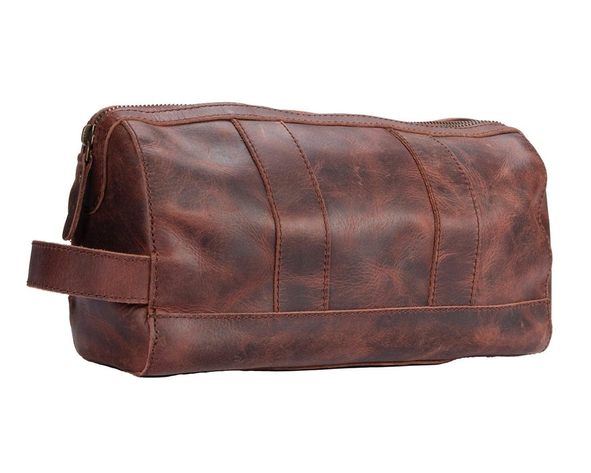 Fort Worth Leather Toiletry Bag Luggage & Gear Bags Greg Grant Saddlery