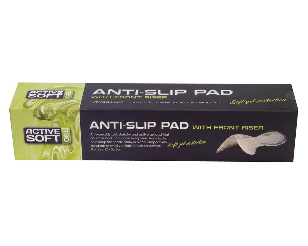 Active Soft Gel Anti-Slip Pad With Front Riser