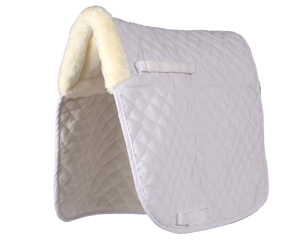 saddle pad lined with fleece for the ultimate comfort and support