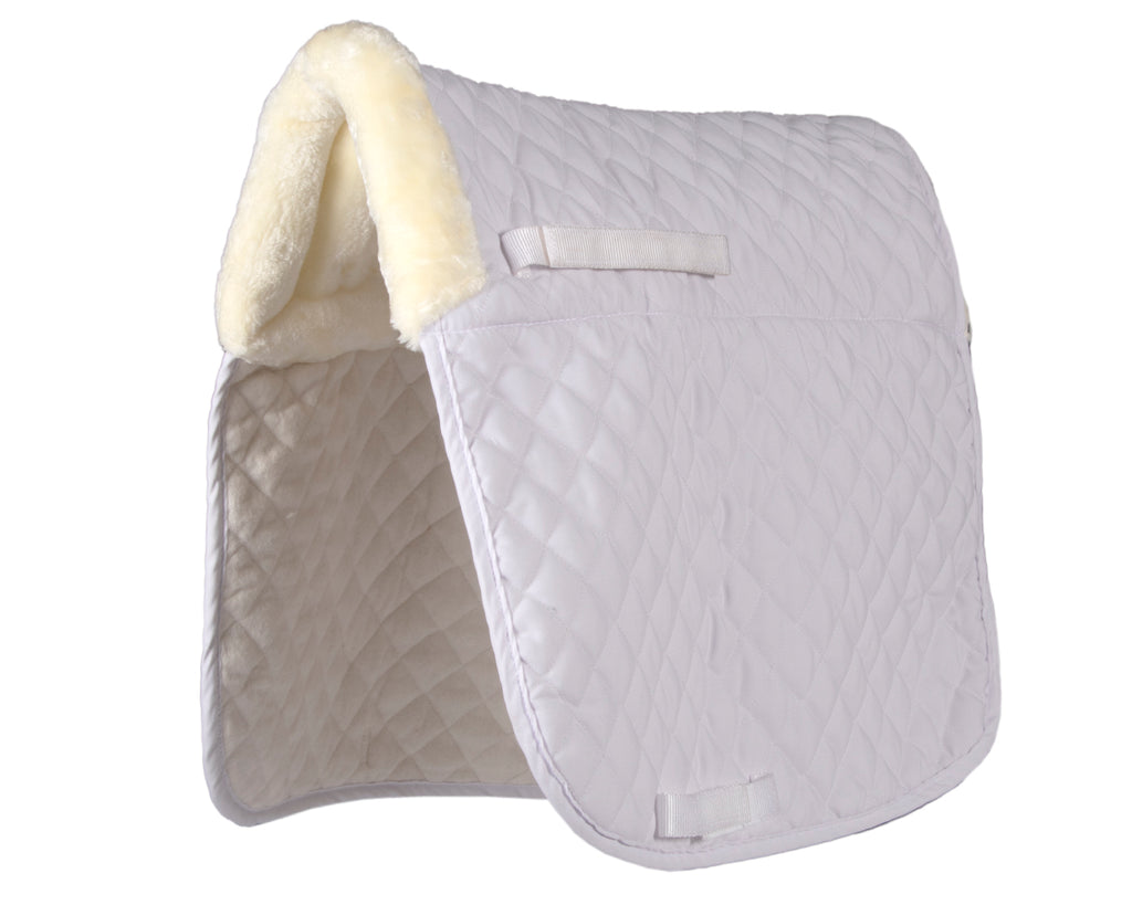 saddle pad lined with fleece for the ultimate comfort and support