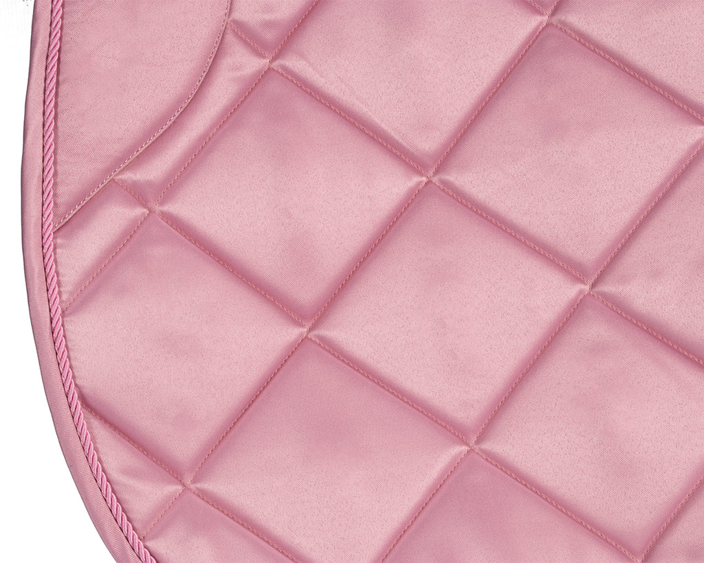 English saddle pad pink