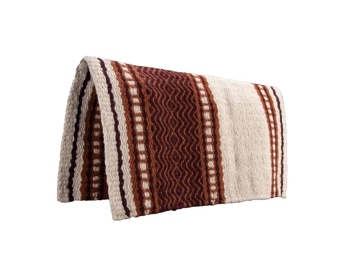 Fort Worth NZ Wool Saddle Blanket 32" x 32" Greg Grant Saddlery