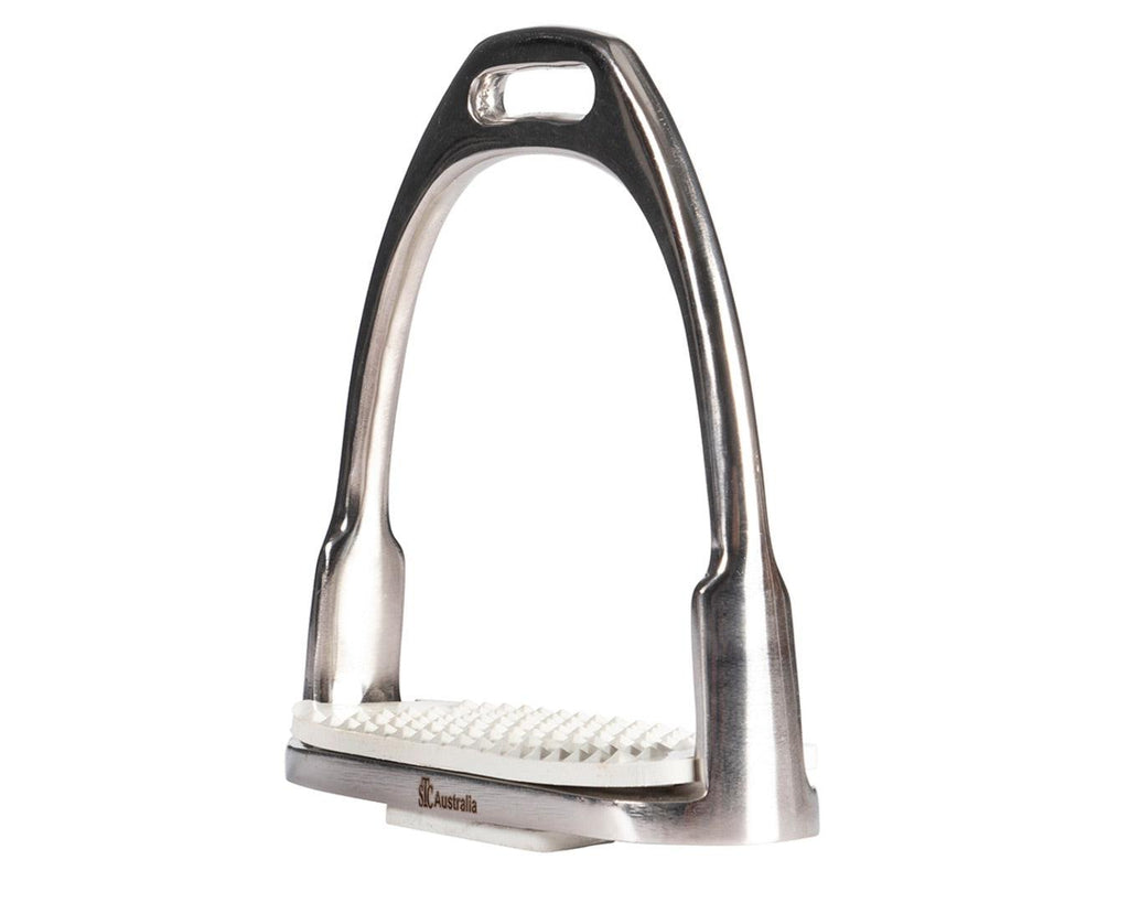 Equisteel Stainless Steel Two Bar Hunting Stirrups