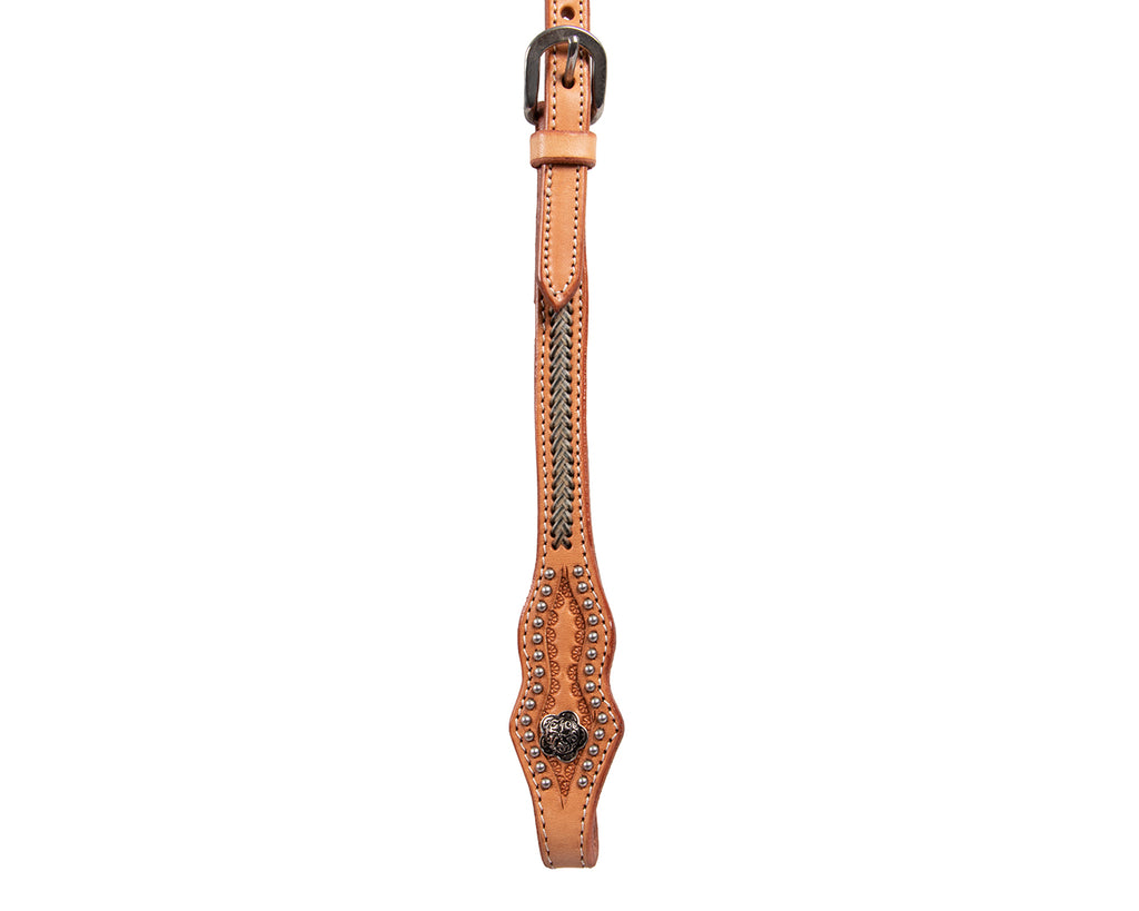Fort Worth Santa Fe Knotted Brow Headstall