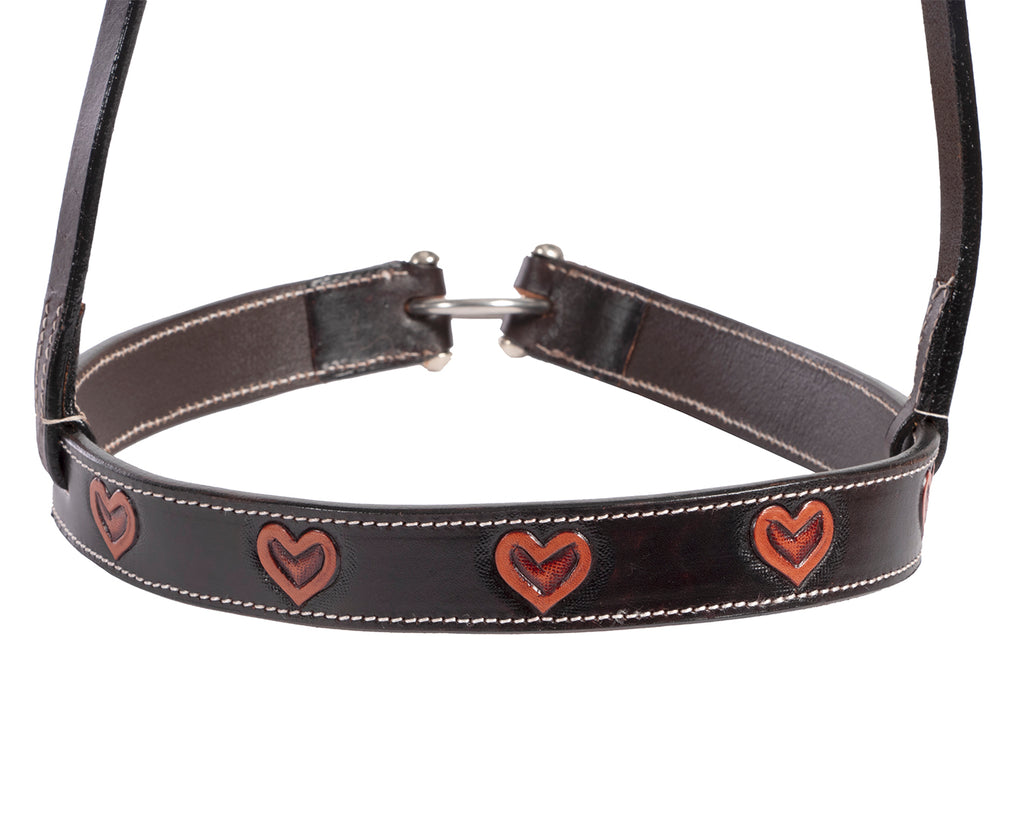 Western-style noseband perfect for pony club