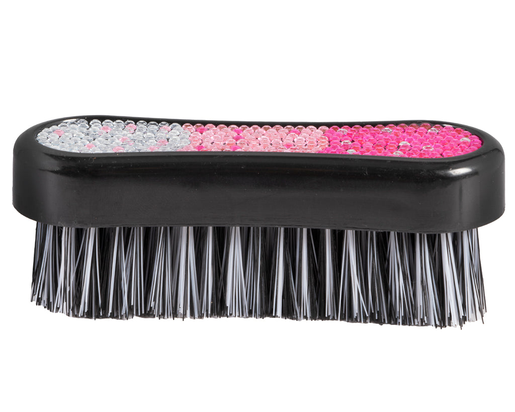 Showmaster Pink Crystal Horse Face Brush