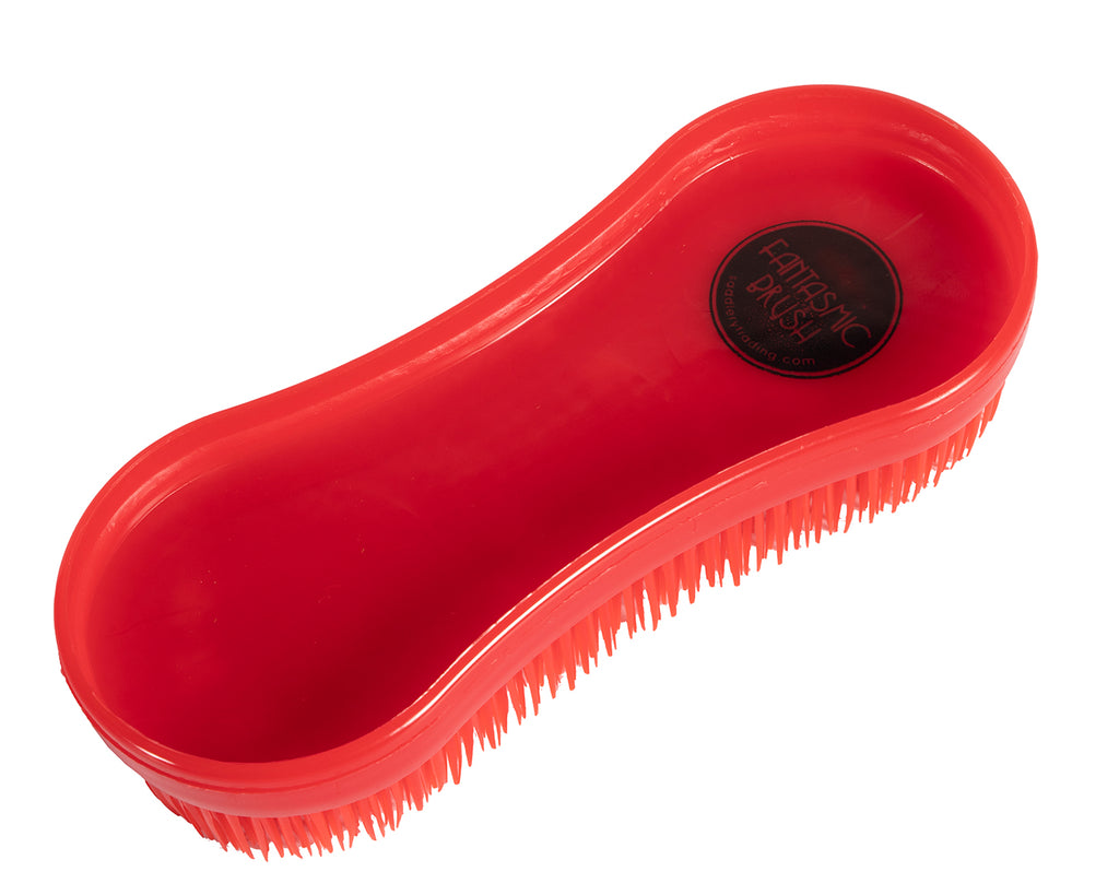Fantasmic Pet Grooming Brush Red