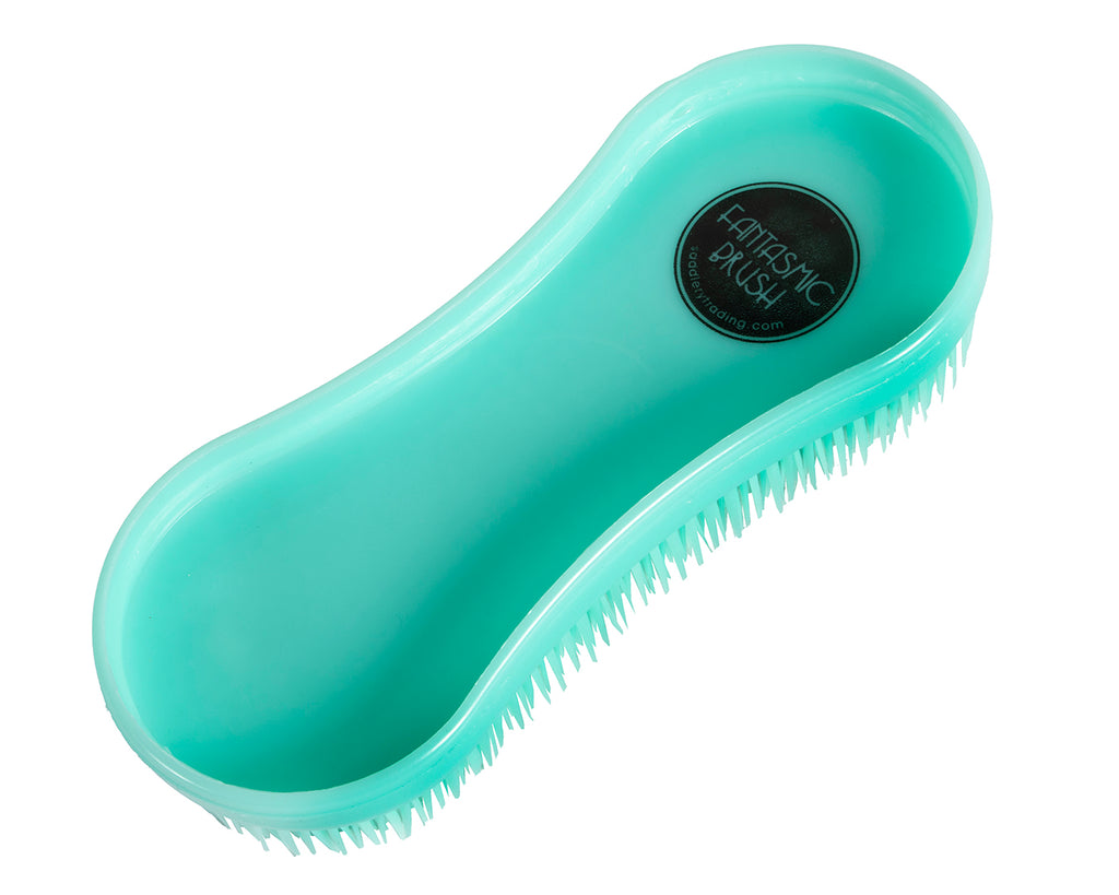 Fantasmic Pet Grooming Brush Turquoise