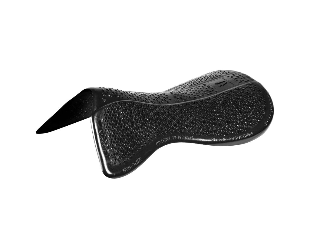 The Front Balance Gel Pad features an anatomical design with gradual thickness increase towards the front, making it perfect for providing support to the saddle