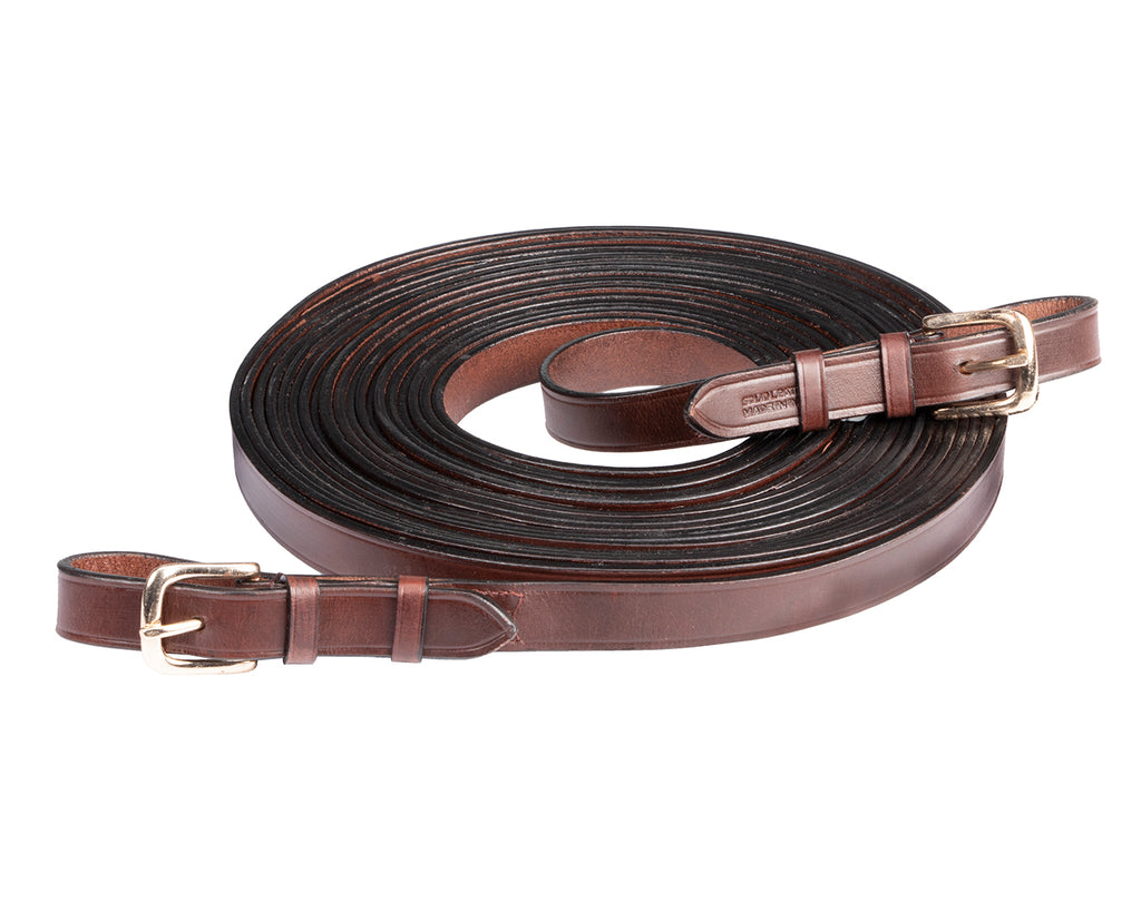 Leather Driving Reins brown 