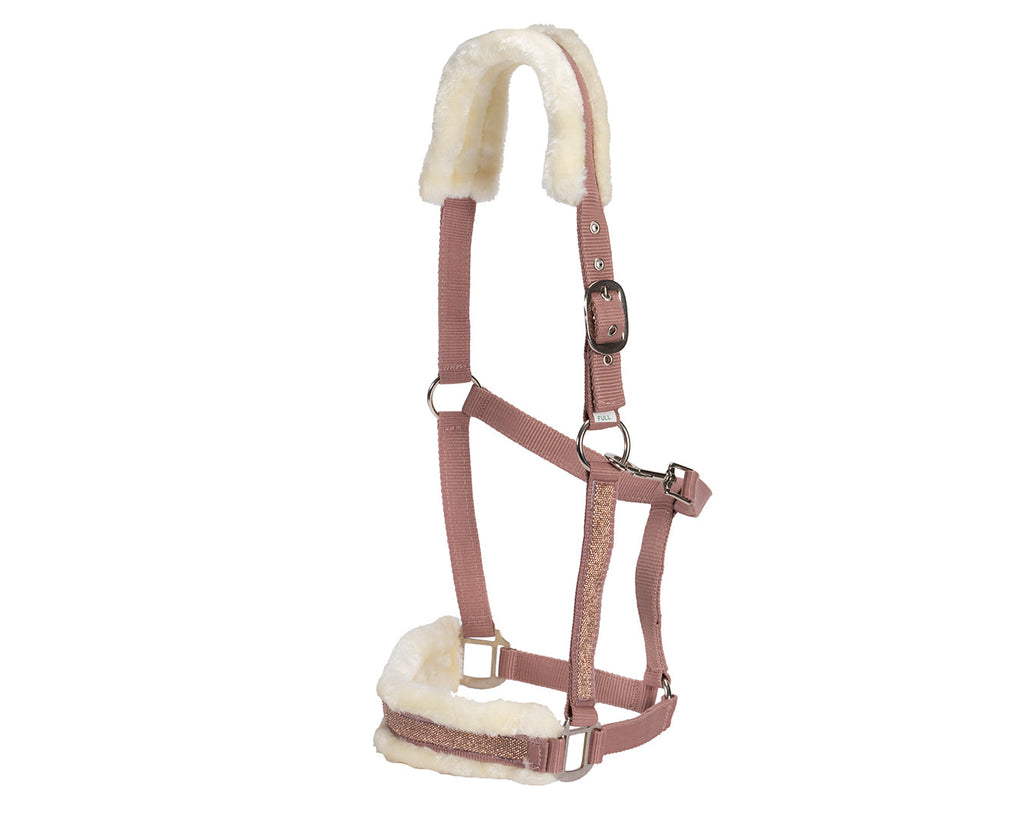 fleece padded halter  with soft synthetic fleece 