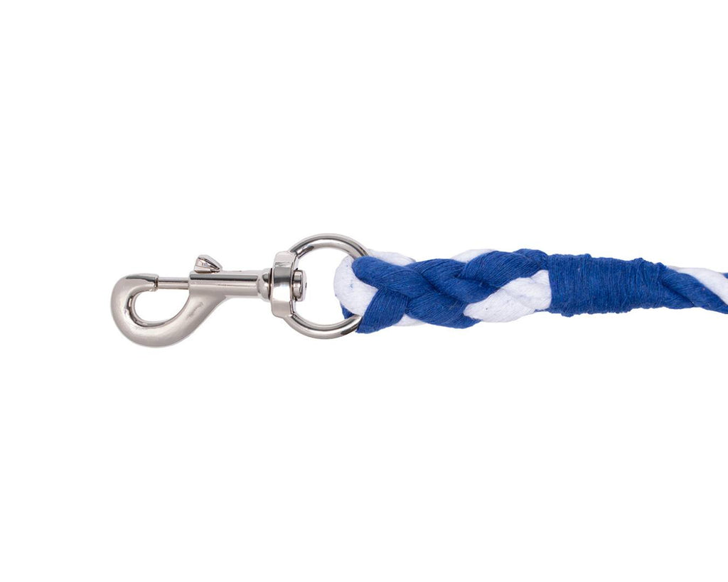 RAN9200 BL/WH Classic Striped Lead Rope Blue and White 