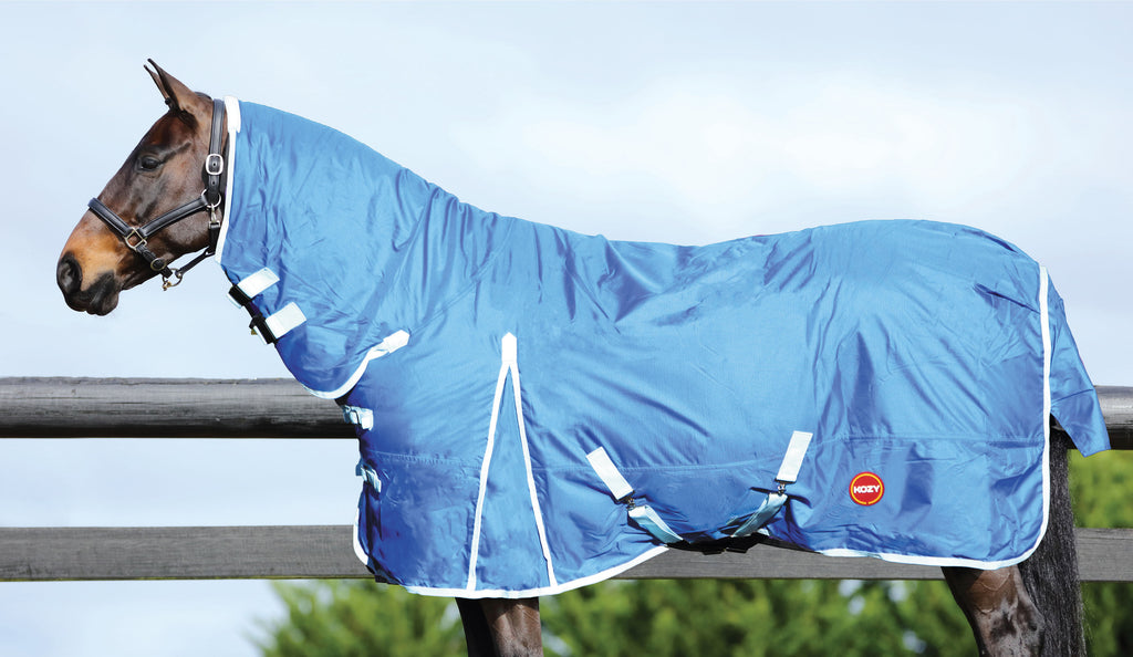 Kozy 600D Horse Winter Rug Combo - 200g Fill, waterproof, breathable, quilted satin lining, tent tail flap."Kozy 600D Horse Winter Rug Combo - 200g Fill, waterproof, breathable, quilted satin lining, tent tail flap.