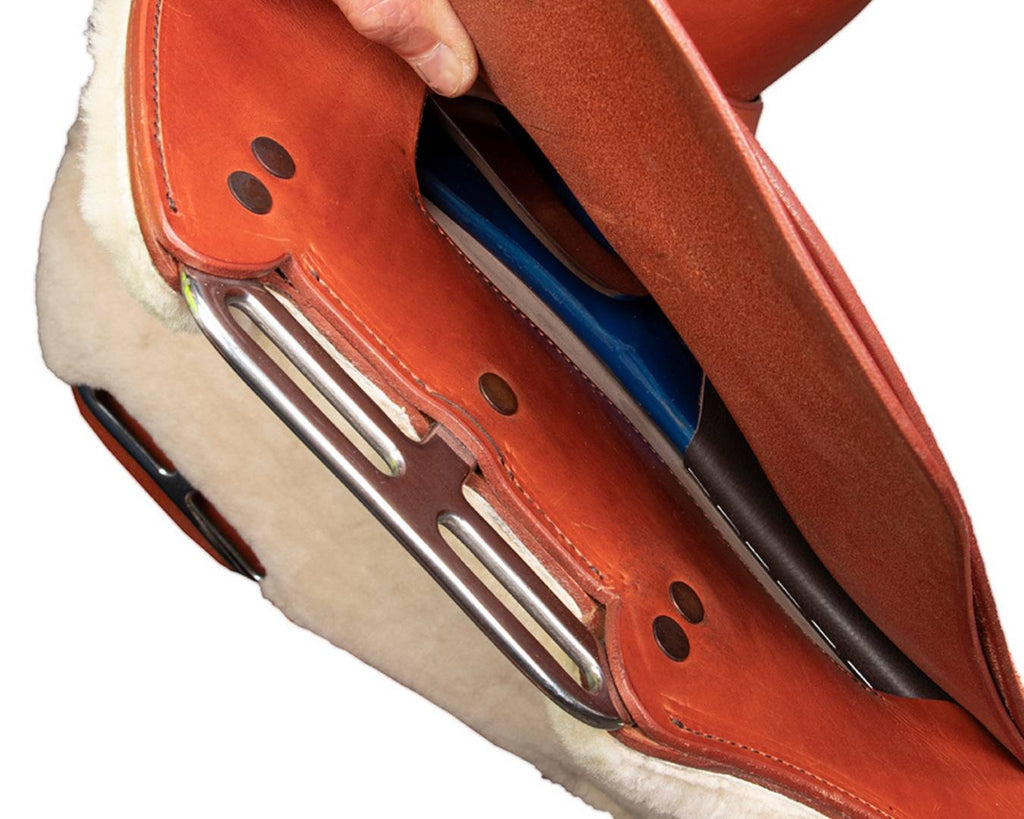 saddle with Interchangeable Gullet system 
