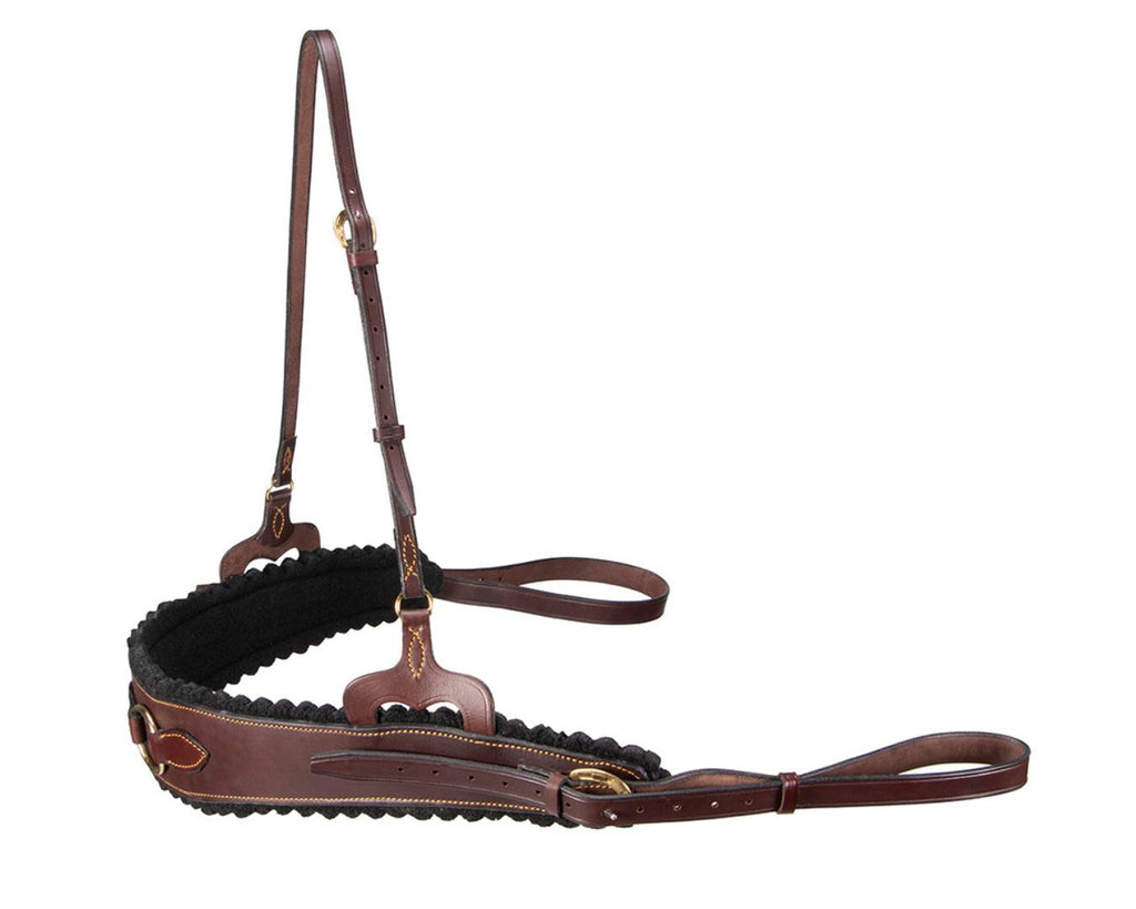 Flinders Felt Lined Stockman's Mountain Breastplate Brown