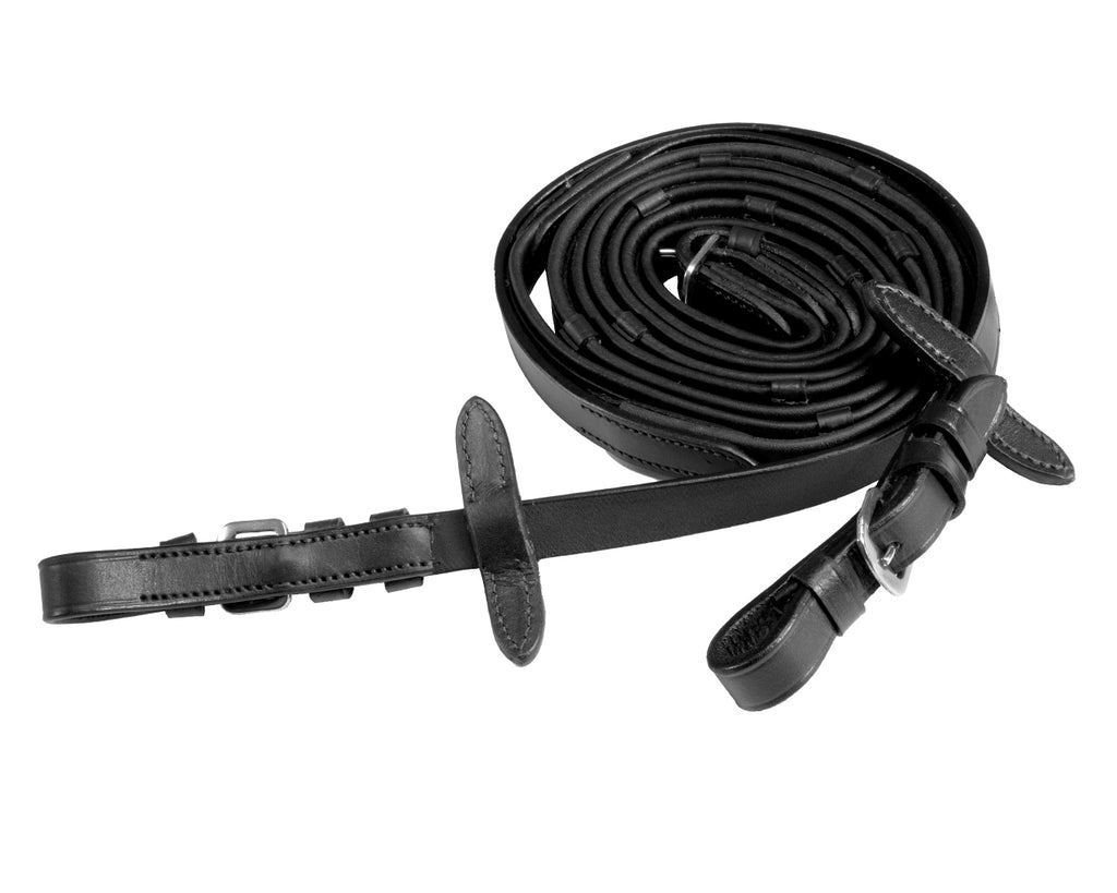 Landsborough Leather Grip Reins With Stop