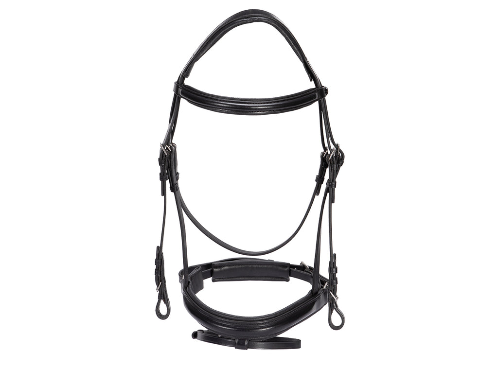 Sterling Bridle with Padded Crank Noseband