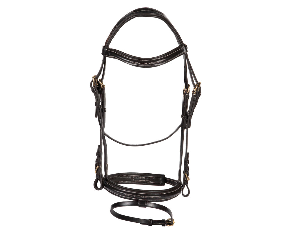 Sterling Stitched Show Bridle