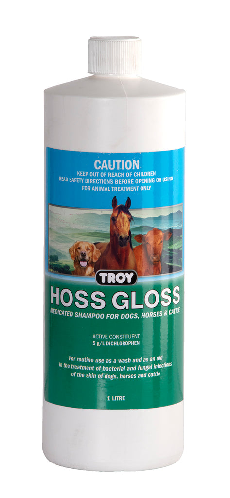 Troy Hoss Gloss Medicated Shampoo - 1L